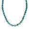 Turquoise & Hematite Sterling Silver Bead Necklace JX121530