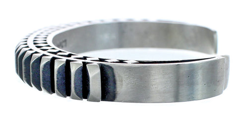 Native American Navajo Sterling Silver Cuff Bracelet JX121792