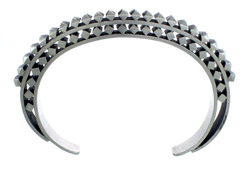 Native American Navajo Sterling Silver Cuff Bracelet JX121792