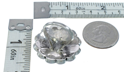 Native American Sunface Multicolor Inlay Ring Size 6-1/2 JX122459