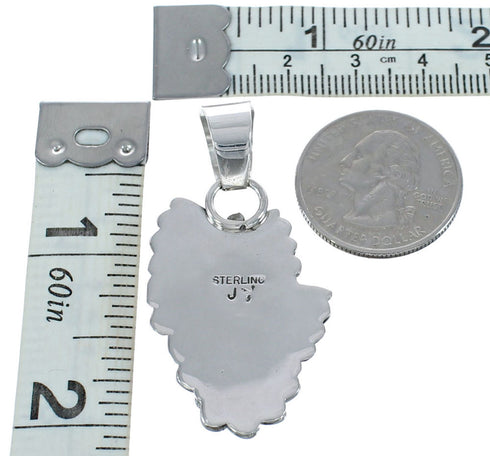 Native American Opal And Sterling Silver Pendant JX122776