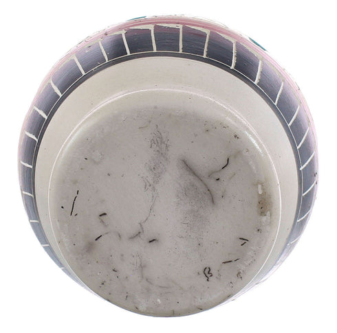 Navajo Horse Hair Pottery Native American Hand Crafted Pot JX122942