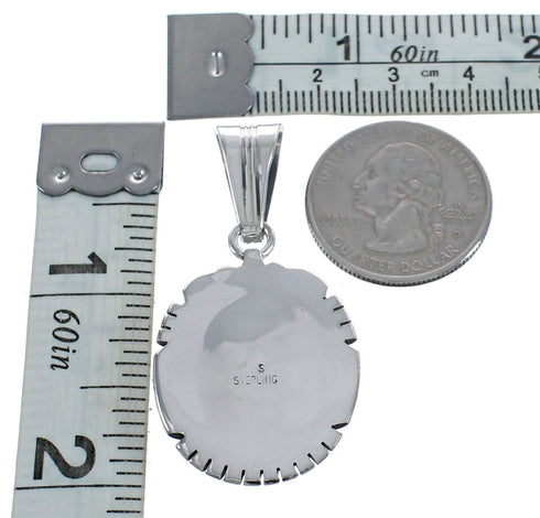 Native American Opal And Sterling Silver Pendant JX123310