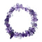 Native American Freeform Amethyst Stretch Bead Bracelet JX123416