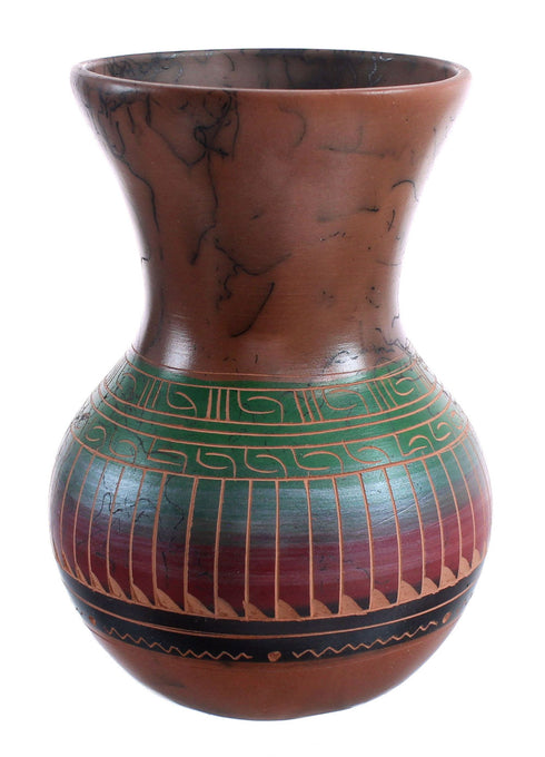 Native American Navajo Horse Hair Vase JX123561