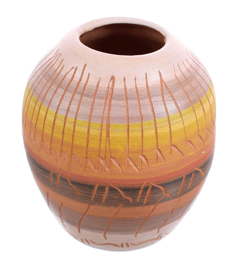 Native American Navajo Mini Hand Crafted Pottery JX123599