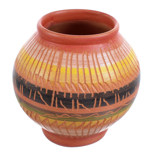 Native American Navajo Mini Hand Crafted Pottery JX123645