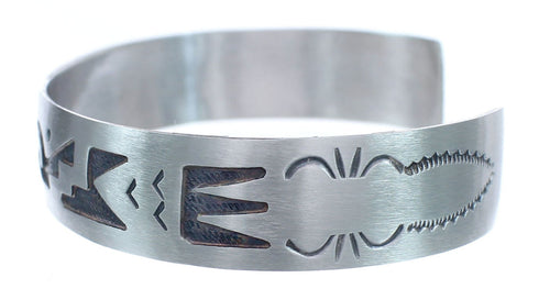Native American Navajo Sterling Silver Cuff Bracelet JX123809