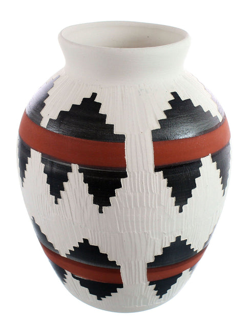 Native American Navajo Hand Crafted Pottery JX125279