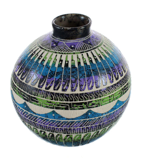 Native American Navajo Hand Crafted Pottery JX125957