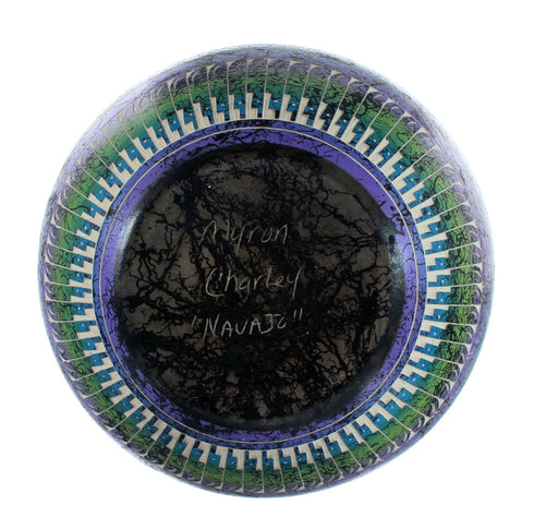 Native American Navajo Bear Hand Crafted Pottery JX125966