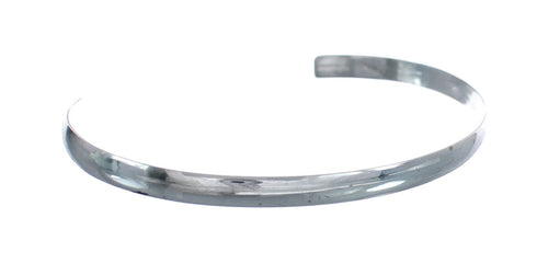 Native American Authentic Sterling Silver Cuff Bracelet JX126763
