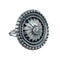Native American Navajo Authentic Sterling Silver Ring Size 8-1/4 AX126204