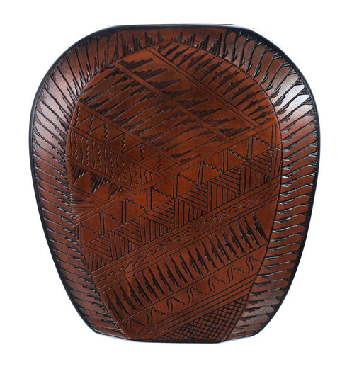 Native American Navajo Eagle Hand Crafted Pottery JX127382