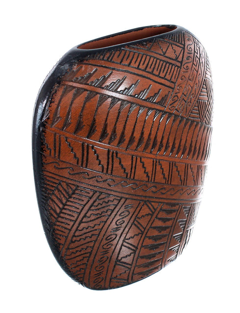 Native American Navajo Eagle Hand Crafted Pottery JX127387