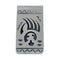 Native American Genuine Sterling Silver Bear Paw Money Clip JX127767