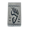 Native American Genuine Sterling Silver Bear Paw Money Clip JX127773