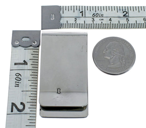 Native American Genuine Sterling Silver Kokopelli Money Clip JX127796