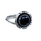 Onyx Sterling Silver Native American Ring Size 7-1/4 AX127870
