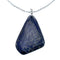 Native American Sterling Silver Lapis Italian Rope Chain 18-1/8" Necklace Pendant Set AX128040