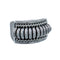 Navajo Authentic Sterling Silver Band Ring Size 7-3/4 AX128245