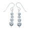 Authentic Sterling Silver Bead Earrings JX128489
