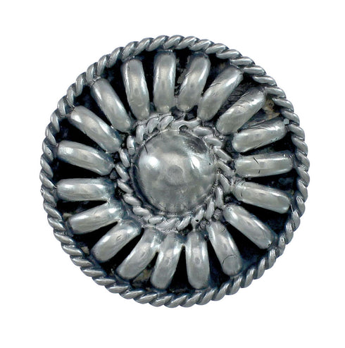 Authentic Sterling Silver Native American Ring Size 6-3/4 JX129011