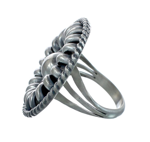 Authentic Sterling Silver Native American Ring Size 6 JX129010