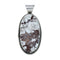 Navajo Wild Horse Turquoise And Authentic Sterling Silver Pendant AX129485