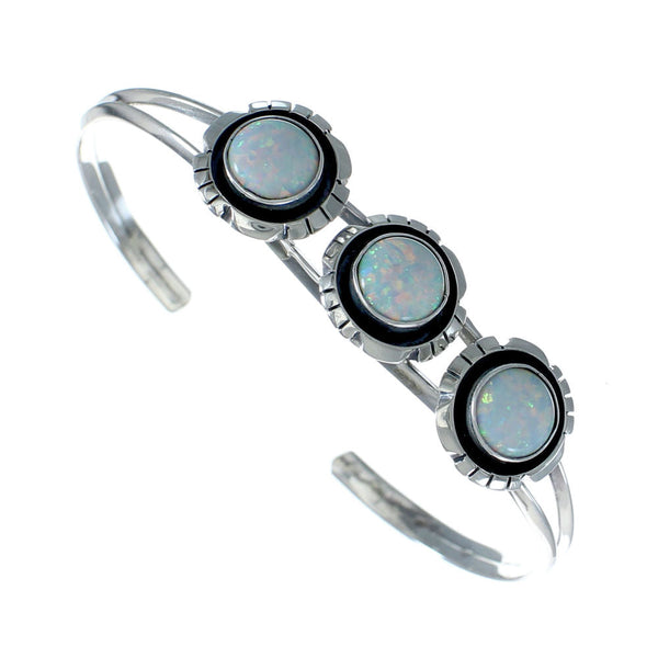 Navajo Opal Sterling Silver Cuff Bracelet NN20289