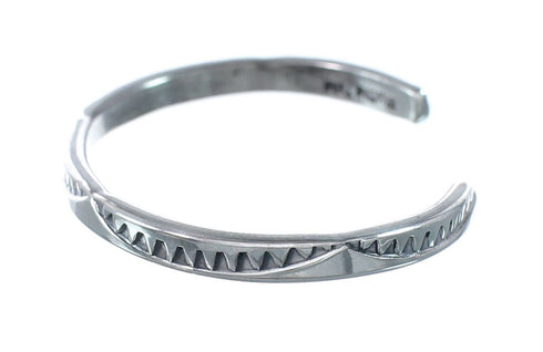 Sterling Silver Navajo Baby Bracelet JX130688