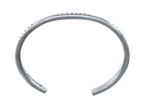 Sterling Silver Navajo Baby Bracelet JX130688