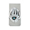 Navajo Sterling Silver Turquoise Bear Paw Money Clip NN20278