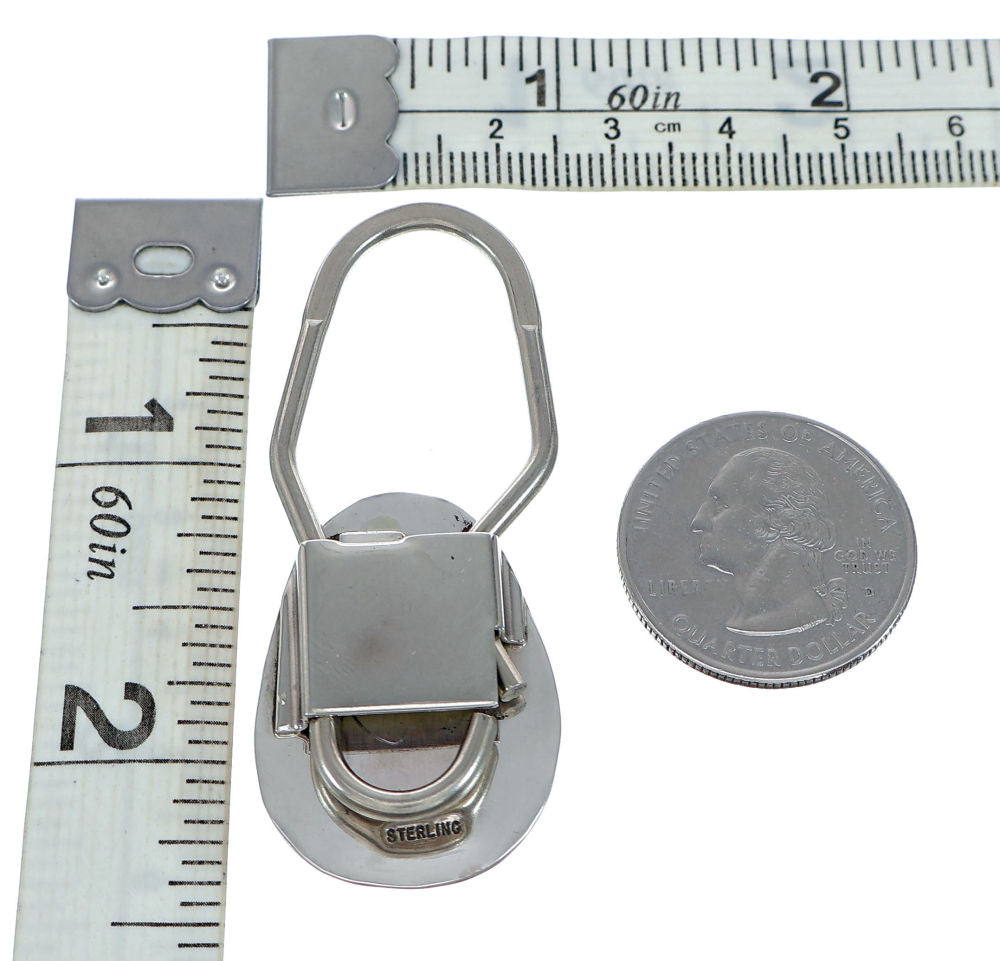 Authentic American Indian Sterling Silver Design Navajo Key Chain NX11 ...
