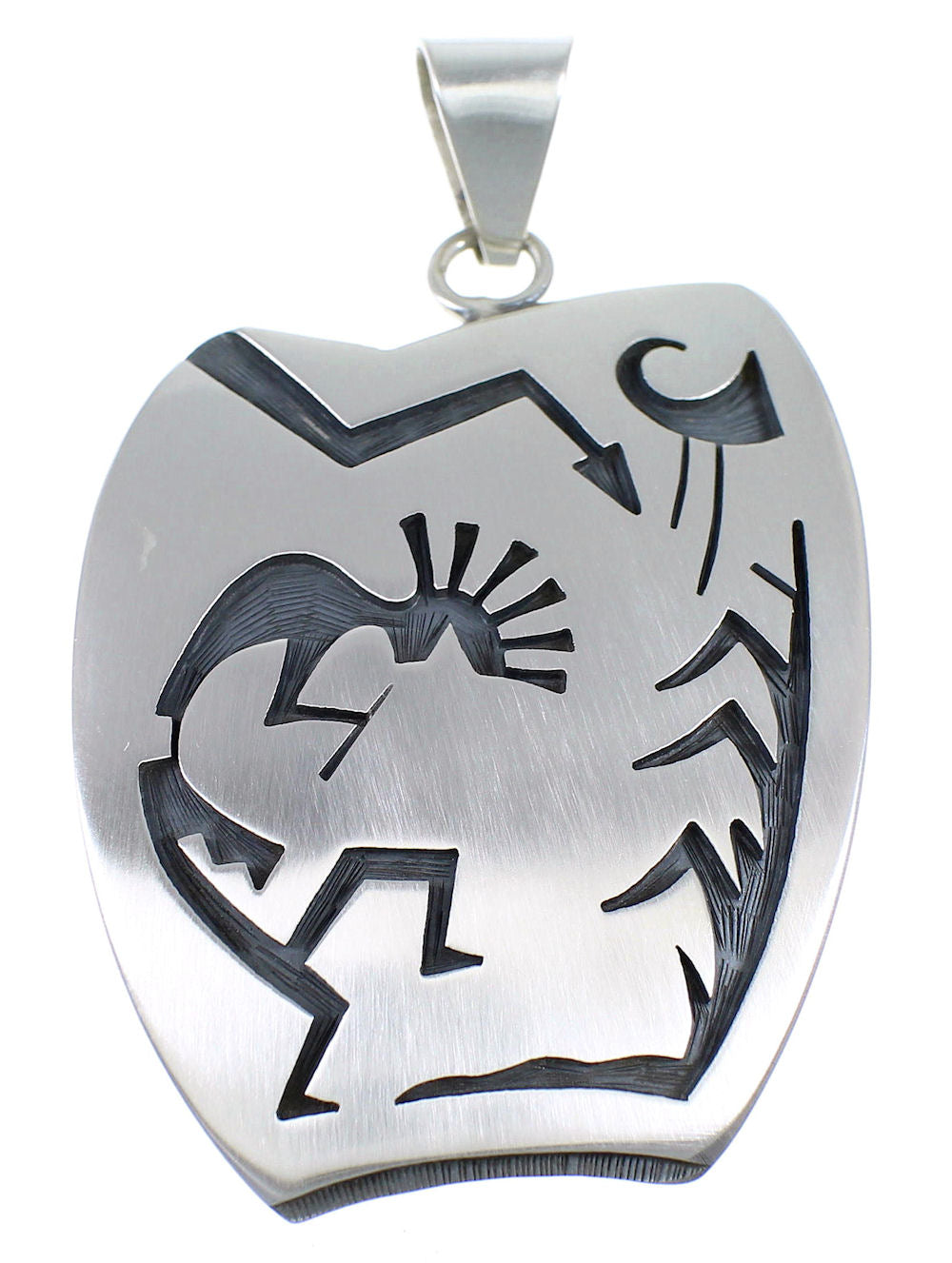 Museum Hopi Bryan Kagenvema Native American Jewelry Silver Pin
