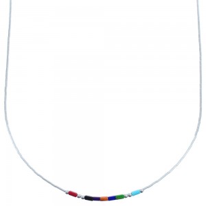 Multicolor Hand Strung Liquid Silver Bead Bracelet Jewelry LS36MC2