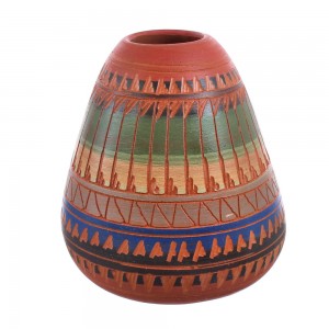 Hand Crafted Navajo Vase By Artist Bernice Watchman Lee KX121213