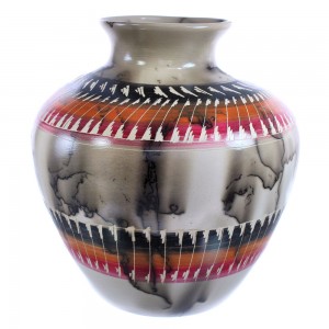 Navajo Pottery By Artist Bernice Watchman Lee KX121228
