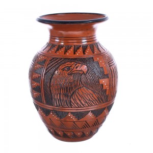 Eagle Pottery by Navajo Artist Ernest Watchman KX121244