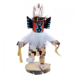 Native American Navajo Mother Crow Miniature Kachina Doll JX121850