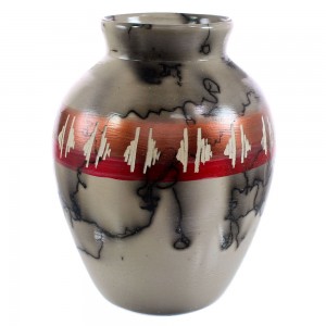 Navajo Vase By Artist Bernice Watchman Lee JX122905