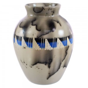Navajo Vase By Artist Bernice Watchman Lee JX122906