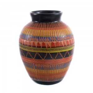 Native American Navajo Hand Crafted Pottery JX123502
