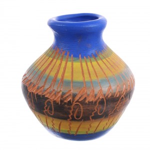 Native American Navajo Mini Hand Crafted Pottery JX123660