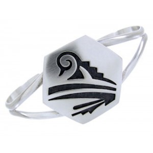 George Phillips Hopi Native American Design Cuff Bracelet BW64731