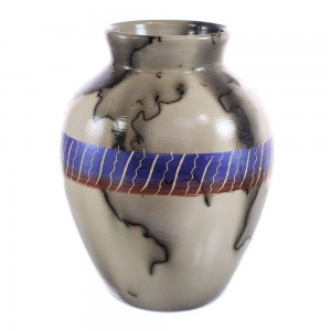 Navajo Vase By Artist Bernice Watchman Lee JX122889