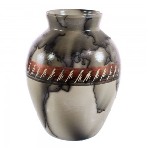Navajo Vase By Artist Bernice Watchman Lee JX122891