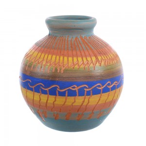 Native American Navajo Mini Hand Crafted Pottery JX123669
