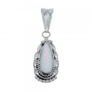 Native American Opal And Sterling Silver Pendant JX126399