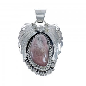 Native American Navajo Rhodochrosite Pendant AX127966